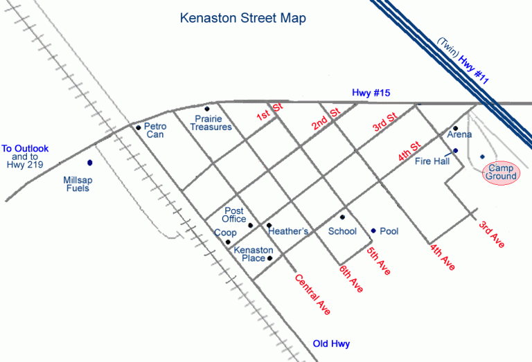Location Village of Kenaston